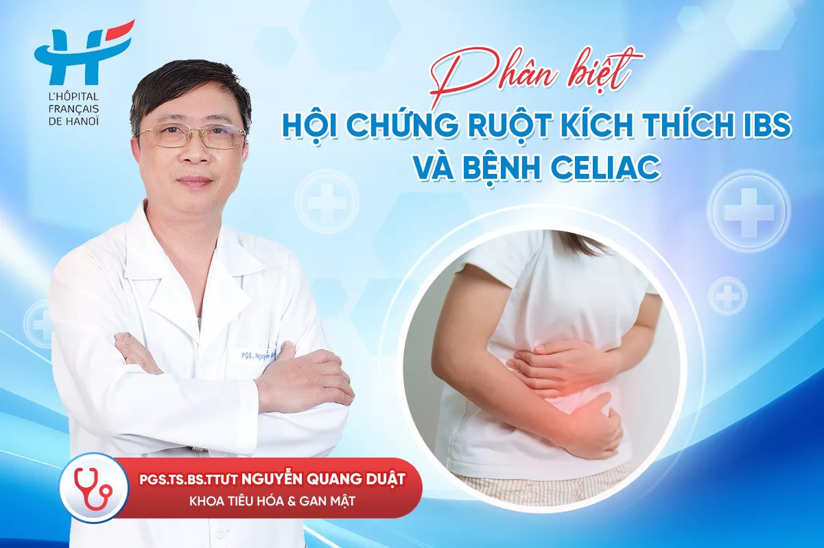 IBS và bệnh Celiac: Phân biệt các hội chứng ruột kích thích